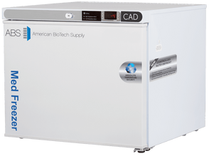 American Biotech Supply - PH-ABT-HC-UCFS-0120A-CAD - 1 Cu. Ft. Pharmacy Countertop Controlled Auto Defrost Freezer Freestanding