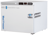 American Biotech Supply - PH-ABT-HC-UCFS-0120A-CAD - 1 Cu. Ft. Pharmacy Countertop Controlled Auto Defrost Freezer Freestanding