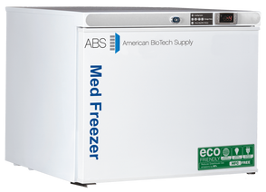 American Biotech Supply - PH-ABT-HC-UCFS-0120A-LH - 1.3 Cu. Ft. Capacity Premier Pharmacy/Vaccine Countertop Auto Defrost Freezer Freestanding, Left Hinged