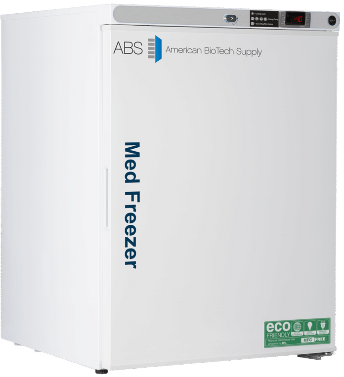 American Biotech Supply - PH-ABT-HC-UCFS-0440 - 4 Cu. Ft. Capacity Premier Pharmacy Undercounter Freezer Freestanding (-40°F Operation)