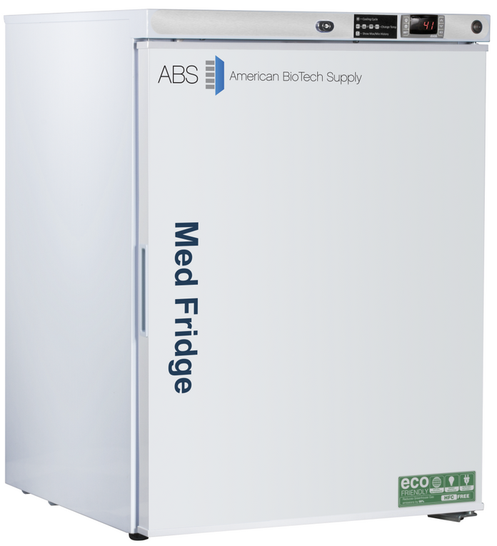 American Biotech Supply - PH-ABT-HC-UCFS-0504 - 5.2 Cu. Ft. Capacity Premier Solid Door Pharmacy/Vaccine Undercounter Refrigerator Freestanding