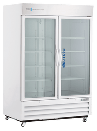 American Biotech Supply - PH-ABT-HC-S49G - 49 Cu. Ft. Swing Glass Door Upright Pharmacy Refrigerator