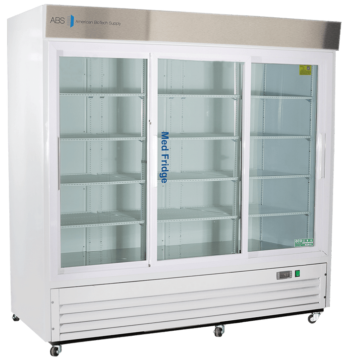 American Biotech Supply - PH-ABT-HC-S69G - 69 Cu. Ft. Standard Pharmacy Glass Door Refrigerators
