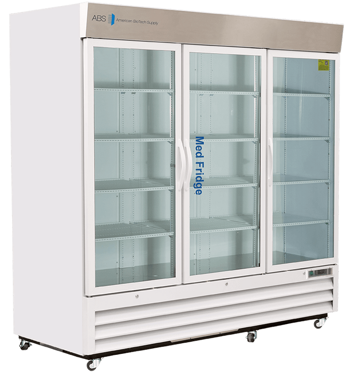 American Biotech Supply - PH-ABT-HC-S72G - 72 Cu. Ft. Standard Pharmacy Glass Door Refrigerator