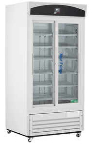 Lab Research Products - PH-LRP-HC-33G - 33 Cu. Ft. Plus Series Pharmacy/Vaccine Sliding Glass Door Refrigerator