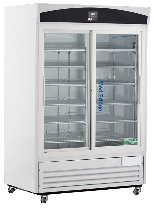 Lab Research Products (LRP) - PH-LRP-HC-47G - 47 Cu. Ft. Plus Series Pharmacy/Vaccine Sliding Glass Door Refrigerator