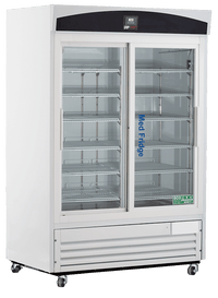 Lab Research Products - PH-LRP-HC-47G - 47 Cu. Ft. Plus Series Pharmacy/Vaccine Sliding Glass Door Refrigerator