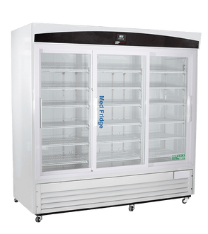 Lab Research Products - PH-LRP-HC-69G - 69 Cu. Ft. Plus Series Pharmacy/Vaccine Sliding Glass Door Refrigerator