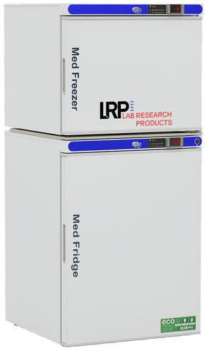 Lab Research Products - PH-LRP-HC-RFC7SA - 7 Cu. Ft. Pharmacy Refrigerator & Auto Defrost Freezer Solid Door Combination