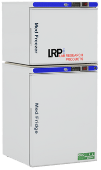 Lab Research Products (LRP) - PH-LRP-HC-RFC7S - 7 Cu. Ft. Pharmacy Refrigerator & Freezer Solid Door Combination