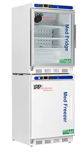 Lab Research Products (LRP) - PH-LRP-HC-RFC9G-LH - 9 Cu. Ft. Plus Series Pharmacy/Vaccine Refrigerator and Freezer Combination, Left Hinged