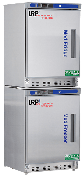 Lab Research Products (LRP) - PH-LRP-HC-RFC9SS-LH - 9 Cu. Ft. Plus Series Pharmacy/Vaccine Refrigerator & Freezer Combination, Left Hinged