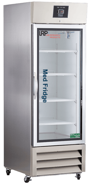 Lab Research Products - PH-LRP-HC-SSP-23G - 23 Cu. Ft. Plus Series Glass Door Stainless Steel Pharmacy Refrigerator