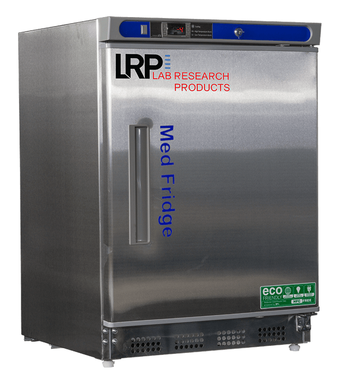 Lab Research Products (LRP) - PH-LRP-HC-UCBI-0420SS - 4.2 Cu. Ft. Plus Series Pharmacy/Vaccine Undercounter Stainless Steel Freezer, Built-In