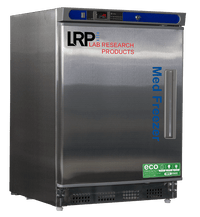 Lab Research Products - PH-LRP-HC-UCBI-0420SS-LH - 4.2 Cu. Ft. Plus Series Pharmacy/Vaccine Undercounter Stainless Steel Freezer, Built-In, Left Hinged