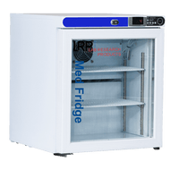 Lab Research Products (LRP) - PH-LRP-HC-UCFS-0104G-LH - 1 Cu. Ft. Plus Series Pharmacy/Vaccine Countertop Refrigerator Freestanding, Left Hinged