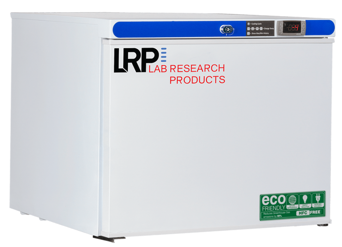 Lab Research Products - PH-LRP-HC-UCFS-0120-LH - 1.7 Cu. Ft. Capacity Plus Series Pharmacy/Vaccine Countertop Laboratory Freezer Freestanding, Left Hinged