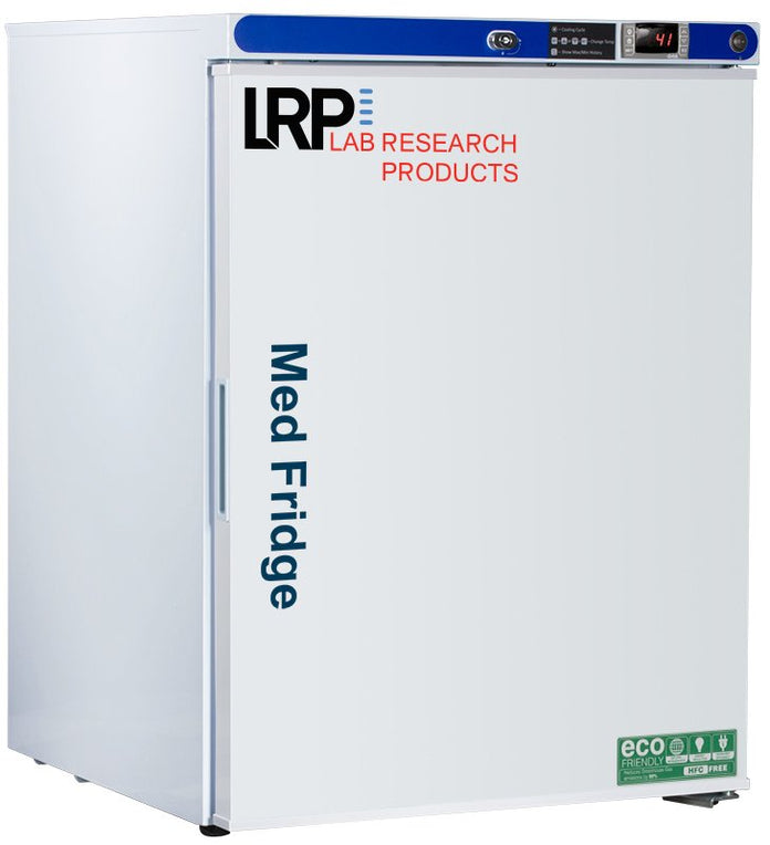 Lab Research Products (LRP) - PH-LRP-HC-UCFS-0504 - 5.2 Cu. Ft. Plus Series Pharmacy/Vaccine Undercounter Refrigerator Freestanding, Solid Door