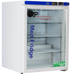 Lab Research Products (LRP) - PH-LRP-HC-UCFS-0504G - 5.2 Cu. Ft. Plus Series Pharmacy/Vaccine Undercounter Glass Door Refrigerator Freestanding
