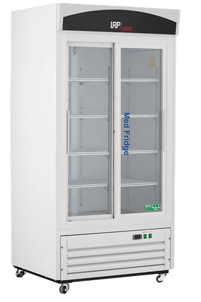 Lab Research Products - PH-LRP-HC-S33G - 33 Cu. Ft. Basic Series Pharmacy/Vaccine Sliding Glass Door Refrigerator