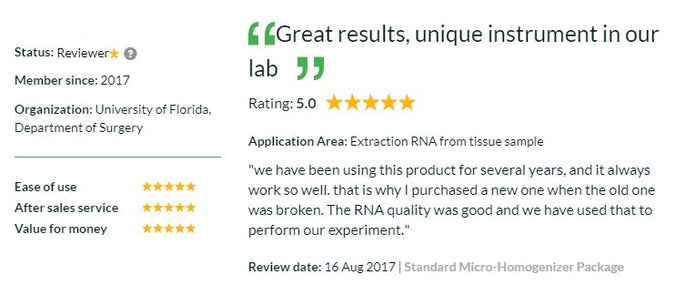 PRO Scientific - PK-01200 - Micro-Sample Homogenizer Package