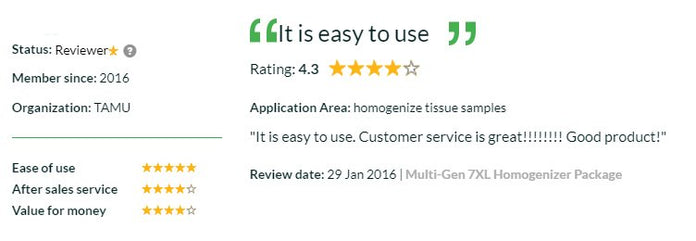 PRO Scientific - PK-01200PMGXL - Multi-Sample Homogenizing Package, 1.5ml-16ml Tubes