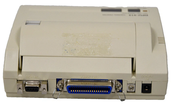 Custom Biogenic Systems - DPU414-2301 - DPU414 Seiko Instruments Thermal Printer for use with 2301 Controller