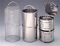 Amerex - ATA-HG80P3 - Stainless Steel Sterilization Pail for HG-80