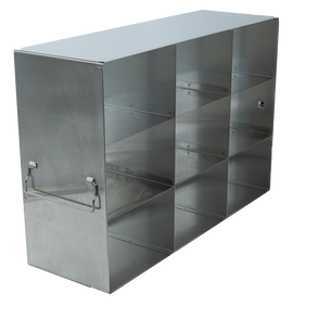 UF-33-L375 - Upright Freezer Rack for Large 3.75" Boxes, 3x3 Configuration