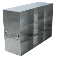 Crystal Industries - UF-33-L375 - Upright Freezer Rack for Large 3.75" Boxes, 3x3 Configuration