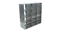 Crystal Industries - UF-34-375 - Upright Freezer Rack for 3.75" Boxes, 3x4 Configuration