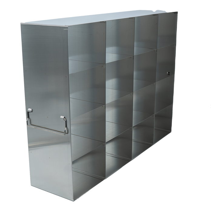 UF-44-375 - Upright Freezer Rack for 3.75" Boxes, 4x4 Configuration