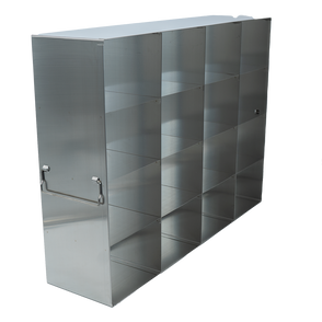UF-44-375 - Upright Freezer Rack for 3.75" Boxes, 4x4 Configuration