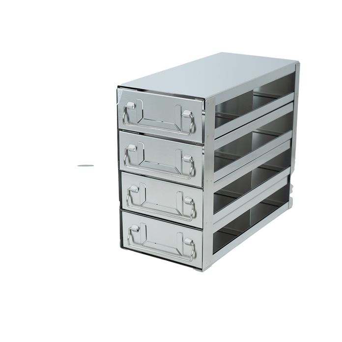 Crystal Industries - UFD-242 - Upright Freezer Drawer Rack for 2" Boxes, 2x4 Configuration