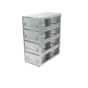 UFD-243 - Upright Freezer Drawer Rack for 3" Boxes, 2x4 Configuration