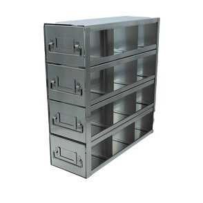 UFD-34-375 - Upright Freezer Drawer Rack for 3.75" Boxes, 3x4 Configuration