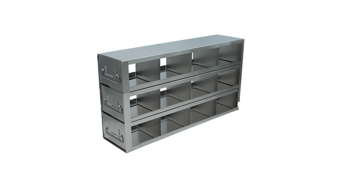 UFD-43-L375 - Drawer Rack for Large 3.75" Boxes, 4x3 Configuration