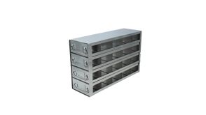 UFD-54-375 - Upright Freezer Drawer Rack for Large 3.75" Boxes, 5x4 Configuration