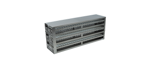 Crystal Industries - UFD-T03-3 - Upright Freezer Rack with 3 Drawers for 3ml Tubes