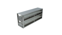 Crystal Industries - UFD-LT06-2 - Upright Freezer Rack with 2 Drawers for 4ml, 4.5ml, 6ml, 7ml Tubes
