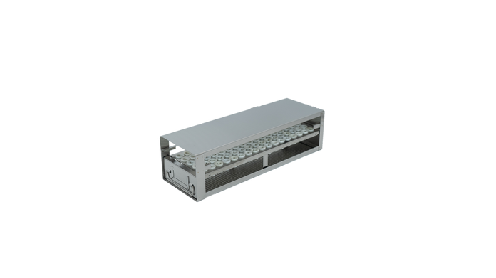 Crystal Industries - UFD-06 - Upright Freezer Rack with Drawer for 4ml, 4.5ml, 6ml, 7ml Tubes