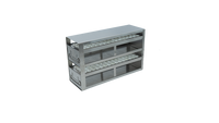 Crystal Industries - UFD-10 - Upright Freezer Rack with Drawer for 8ml, 8.5ml, 10ml Tubes