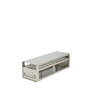 Crystal Industries - UFD-15 - Upright Freezer Rack with Drawer for 15ml Centrifuge Tubes