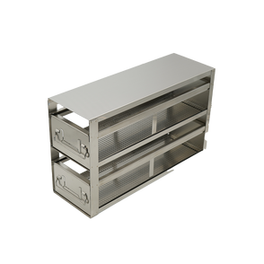 UFD-B-2 - Upright Freezer Drawer Rack with 2 Drawers for Bottles