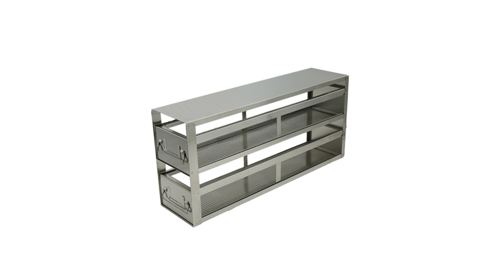 Crystal Industries - UFD-B - Upright Freezer Drawer Rack with Drawer for Bottles