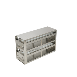 Crystal Industries - UFD-T50-2 - Upright Freezer Rack with 2 Drawers for 50ml Centrifuge Tubes