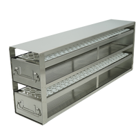 Crystal Industries - UFD-XLT15-2 - Upright Freezer Rack with 2 Drawers for 15ml Centrifuge Tubes