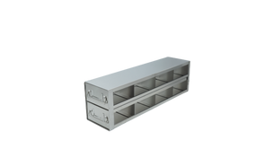 Crystal Industries - UFD-423 - Upright Freezer Drawer Rack for 3" Boxes, 4x2 Configuration