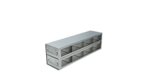 Crystal Industries - UFD-423 - Upright Freezer Drawer Rack for 3" Boxes, 4x2 Configuration