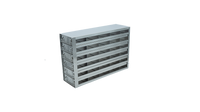 Crystal Industries - UFDDP-56 - Upright Freezer Drawer Rack for 96-Deep-Well Microtiter Plates, 5x6 Configuration